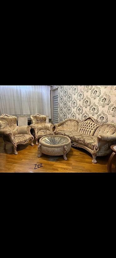 2ci el perde: İşlənmiş, Divan, 2 kreslo — 1
