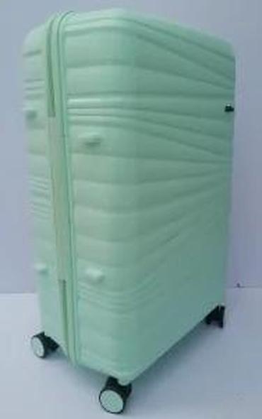 Putni koferi i torbe: Set kofera za putovanje – 3 komada, mint zelena boja - Tvrda školjka — 21