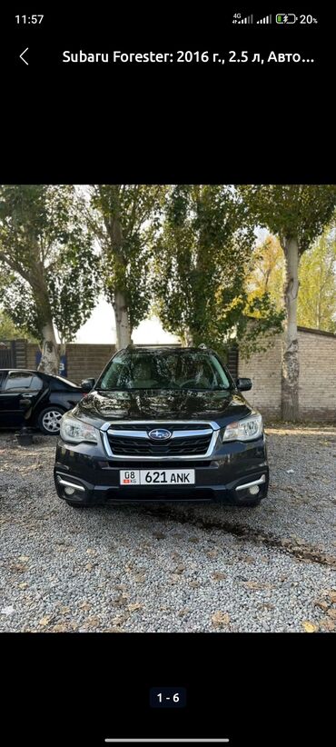 Subaru: Subaru Forester: 2016 г., 2.5 л, Вариатор, Бензин, Кроссовер