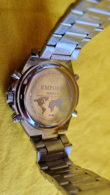 Ručni satovi: Klasični sat, Emporio Armani, Muški — 28