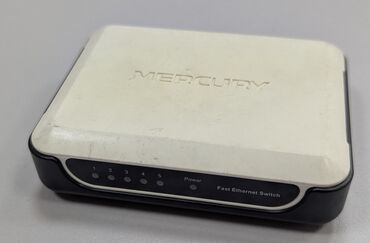 купить телевизор в бишкеке в рассрочку: Коммутатор 5 портов Mercury S105M, 100mb. с блоком питания. гарантия