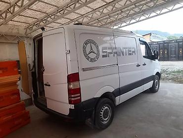 стартер на спринтер: Mercedes-Benz Sprinter фургон (белый), короткая база и низкая крыша — 1