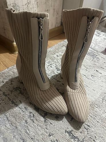 botik: Ölçü: 37, rəng - Bej, Yeni — 2