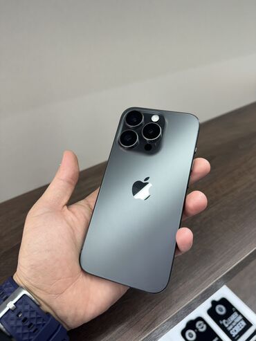 айфон полтавка: IPhone 15 Pro, Колдонулган, 256 ГБ, Кара, Заряддоочу түзүлүш, Коргоочу айнек, Каптама, 92 %