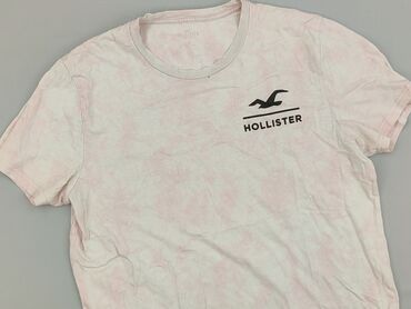koszulka z odkrytym brzuchem: Hollister, T-shirt for men, size S (EU 36)