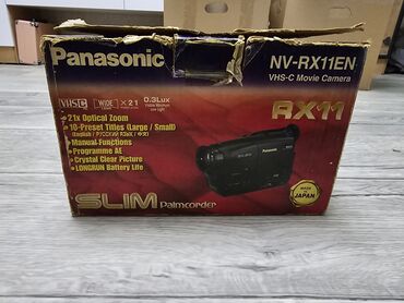 видео камира: Видеокамера Panasonic NV-RX11EN VHS-C, предназначенная для записи