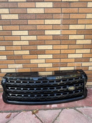 pencere ucun setka: Land Rover radiator barmaqlığı (ön panjur) - Rəng: parlaq qara (gloss