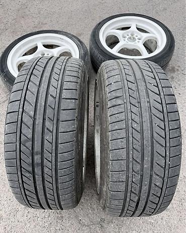 et30: Колеса в сборе 215 / 45 / R 17, Лето, Б/у, Комплект, Легковые, Литые, отверстий - 4 — 4