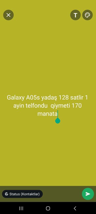 samsung yeni telefonlar 2020: Samsung Galaxy A05s, 64 GB, rəng - Qara, Sensor, Barmaq izi, İki sim kartlı