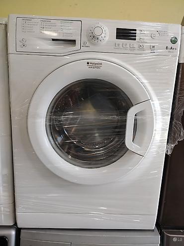 Бытовая техника: Стиральная машина Hotpoint Ariston, 6 кг, Б/у, Автомат, Без сушки, Нет кредита, Самовывоз, Бесплатная доставка, Платная доставка — 1
