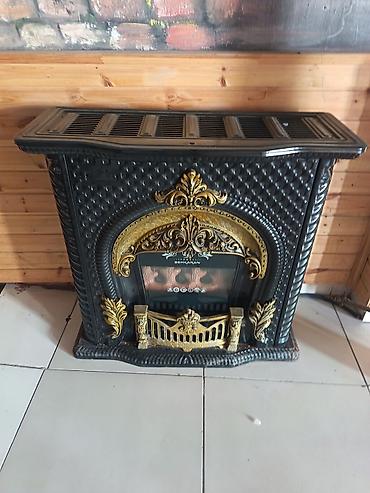 Dekorativ elektrik/kamin sobası - Klassik üslubda dekorativ ön panel