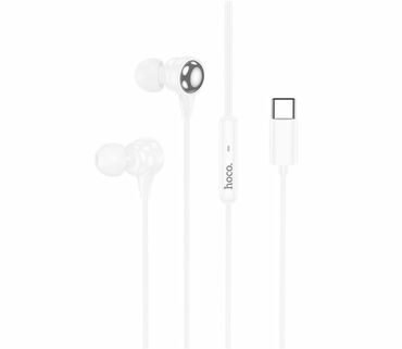Наушники: Проводные наушники Hoco M109 Type-C 1. Материал: Эмалированная — 5
