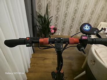 elektron velo: Elektrikli skuter – oturacaqlı, güclü və funksional şəhər modeli - — 1