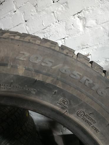 Шины: Шины 205 / 65 / R 16, Зима, Б/у, Комплект, Легковые — 4