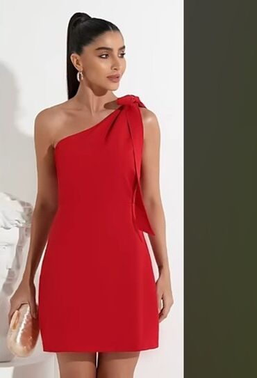leprsave duge letnje haljine: XL (EU 42), color - Red, Cocktail, With the straps