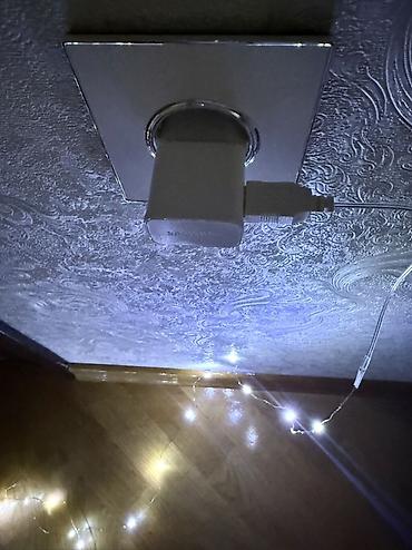 yolka: USB qoşulan LED işıq qirlyanda 5M - İşıq növü: nazik tel üzərində — 3