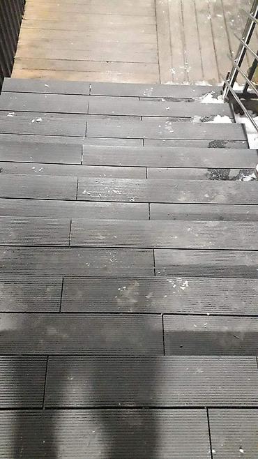 Другие строительные материалы: Террасное покрытие из ДПК (деревокомпозит) с монтажом на регулируемые — 13