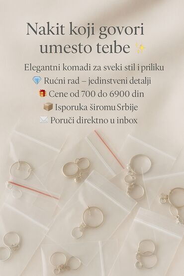 papuce sa perjem: Ručno rađen nakit, idealan za različite stilove i prilike. U ponudi su