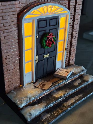 İncəsənət və kolleksiyalar: Diorama "Evdə Tək".işığıda var içində.100 % əl işi — 3