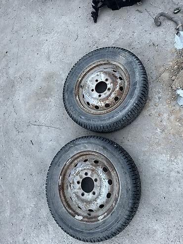 tir: Колеса в сборе 205 / 70 / R 16, Всесезонная, Б/у, Пара, Легковые, Железные, отверстий - 5 — 1