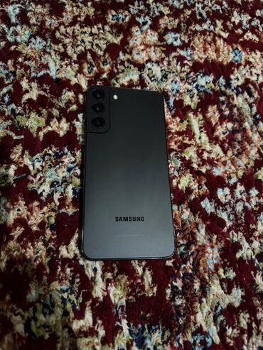 компьютер самсунг цена: Samsung Galaxy S22 Plus, Колдонулган, 256 ГБ, түсү - Кара, 1 SIM