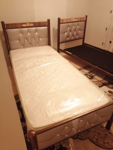 Sifarişlə çarpayılar: İkinəfərlik, Bazasız, Ödənişli matras, Siyirməsiz, Rusiya, Metal — 7