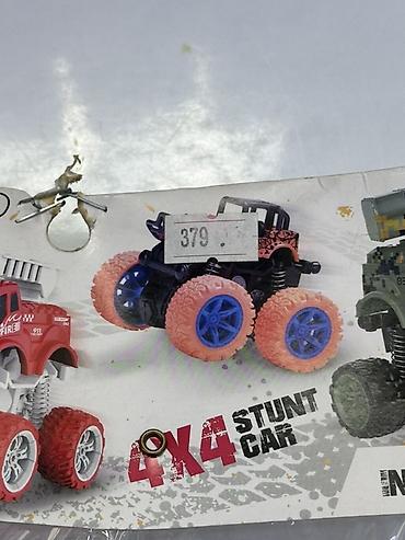 monster truck игрушка: Набор игрушечных машинок Off-Road Stunt 4x4 - Комплект из 4 — 2