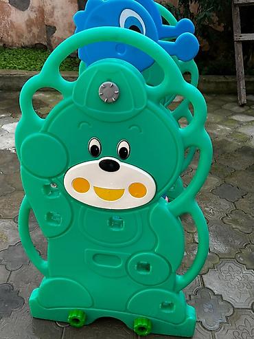 nerf oyuncaq silahlar: Uşaq yelləncəyi – plastik konstruksiya - Material: qalın, dayanıqlı — 1