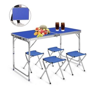stol piknik: Yeni, Dördbucaq masa