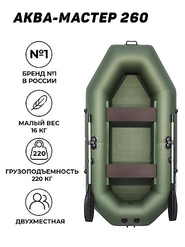 Спорт и хобби: Лодка, Моторно-гребная, ПВХ, Б/у — 1