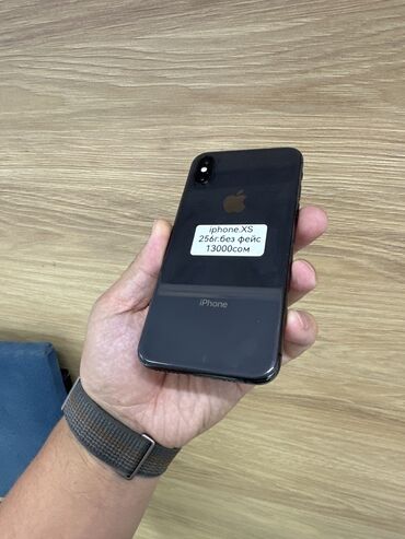 б у плазменный телевизор: IPhone Xs, Колдонулган, 256 ГБ, Кара, 100 %