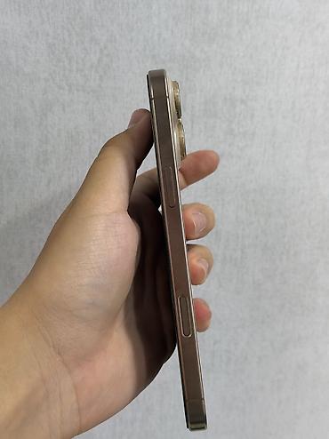 apple studio: IPhone 16 Pro Max, Б/у, 256 ГБ, Desert Titanium, 95 % — 7