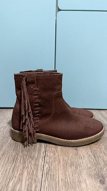 сапоги зара: Детские ботинки ZARA, натуральная замша. Сделаны очень качественно — 1