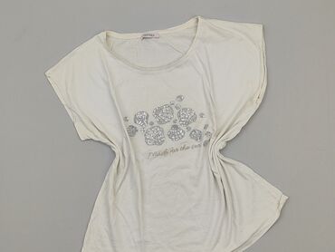 tommy hilfiger białe t shirty: T-shirt, Orsay, M (EU 38), condition - Good