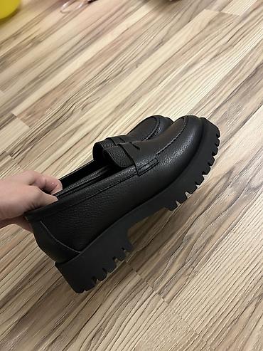 Женская обувь: Məhsul: Qadın loafer ayaqqabısı – TUNAELI Yeni Rəng: Qara Ölçü: 38 — 2