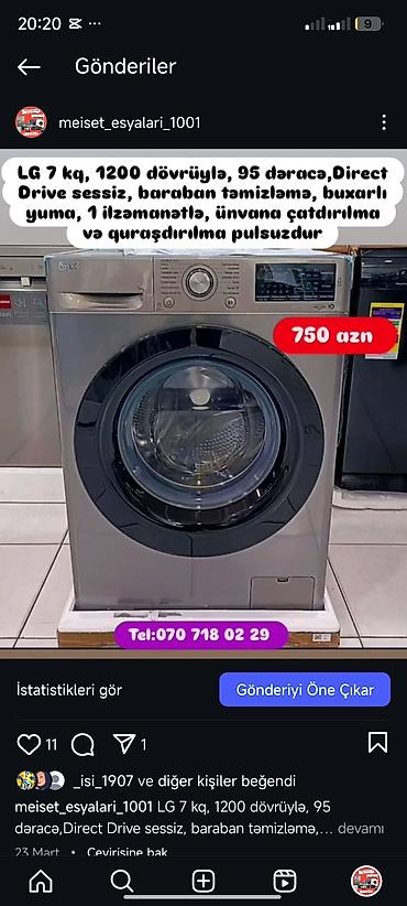 Paltaryuyan maşınlar: Paltaryuyan Anbardan satiş.Qimətlər aşagida qeyd olunub.Ünvana — 114