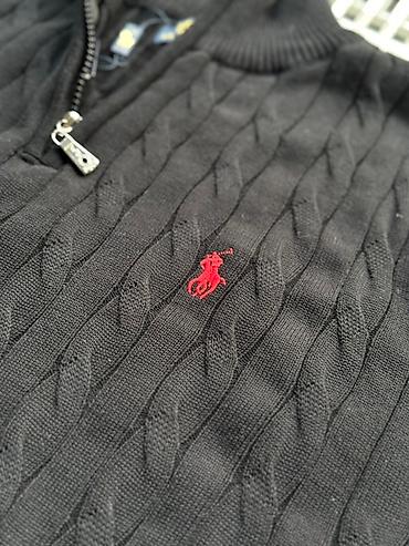 pull and: Мужской свитер Polo Ralph Lauren - Модель: полугольф с короткой — 8