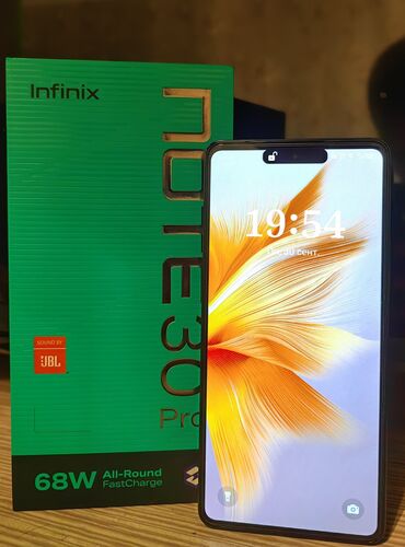 telefon təzə: Infinix Note 30 Pro, 256 GB, rəng - Qara