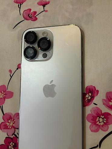aiphone 11: IPhone 14 Pro Max, Б/у, 256 ГБ, Белый, Чехол, 79 % — 1