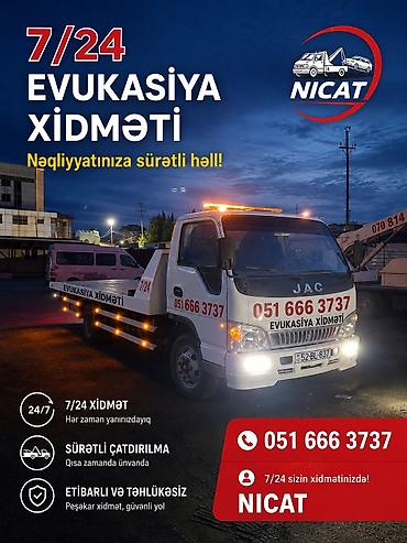 sumqayit ayiq surucu: Evakuator, Şəhər daxili — 1