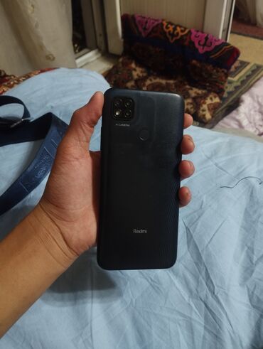 мониторы на пк: Redmi, Redmi 9C, Б/у, 64 ГБ, цвет - Голубой, 2 SIM