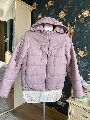 пудровый: Пуховик/куртка ZARA Kids - Цвет: пудрово‑розовый (пастельный). - — 4