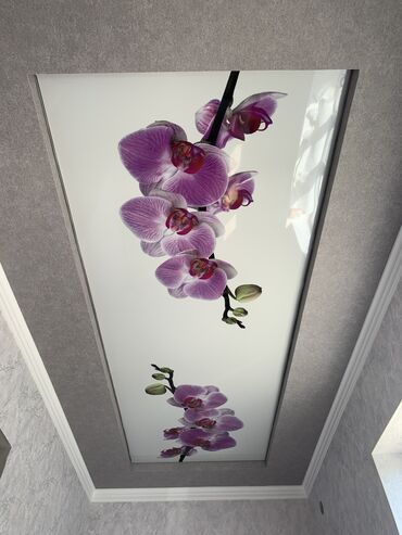 Натяжной потолок: Натяжной потолок Глянцевое, Матовое, 3D потолки Гарантия, Бесплатная консультация, Бесплатный замер — 15