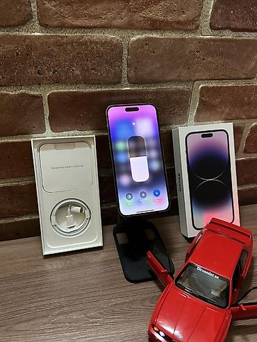 Apple iPhone: IPhone 14 Pro Max, Б/у, 1 ТБ, Deep Purple, Коробка, 75 % — 6