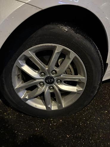 kia optima diskləri: KIA orijinal yüngül lehimli disklər və şinlər komplekti - — 2