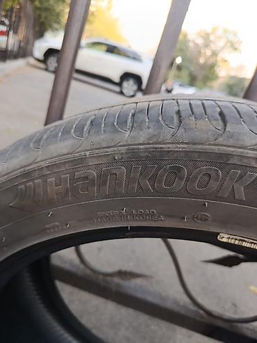 45: Шины 245 / 45 / R 18, Лето, Б/у, Пара, Корея, Hankook — 3