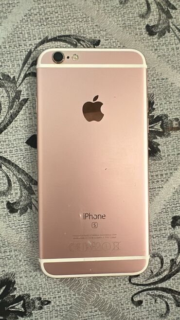 6s ayfon: IPhone 6s, 16 GB, Çəhrayı, Barmaq izi