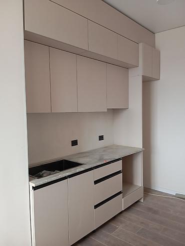 Кухонные гарнитуры: Кухонный гарнитур, Новый, цвет - Серый, ДСП, Бесплатная доставка — 31