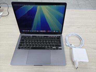 макбук 2014: Ноутбук, Apple, 8 ГБ ОЗУ, Apple M1, 13.3 ", Б/у, Для работы, учебы, память SSD