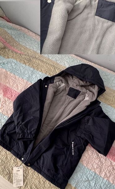 купить куртку детскую на мальчика: Продам новую куртку. Плащовка, внутри флис Еа 140см роста, 7-8лет